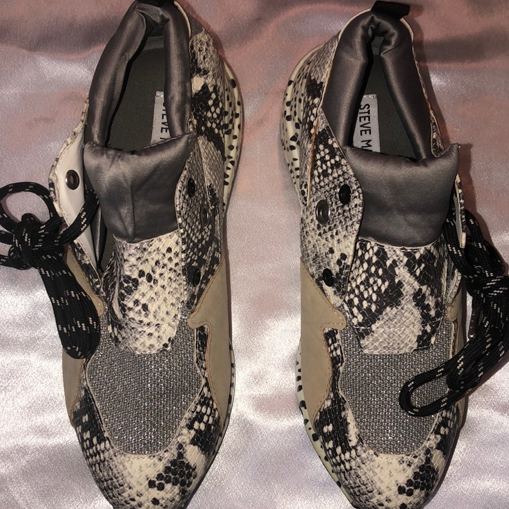 Steve Madden Multi-print Designer Sneakers